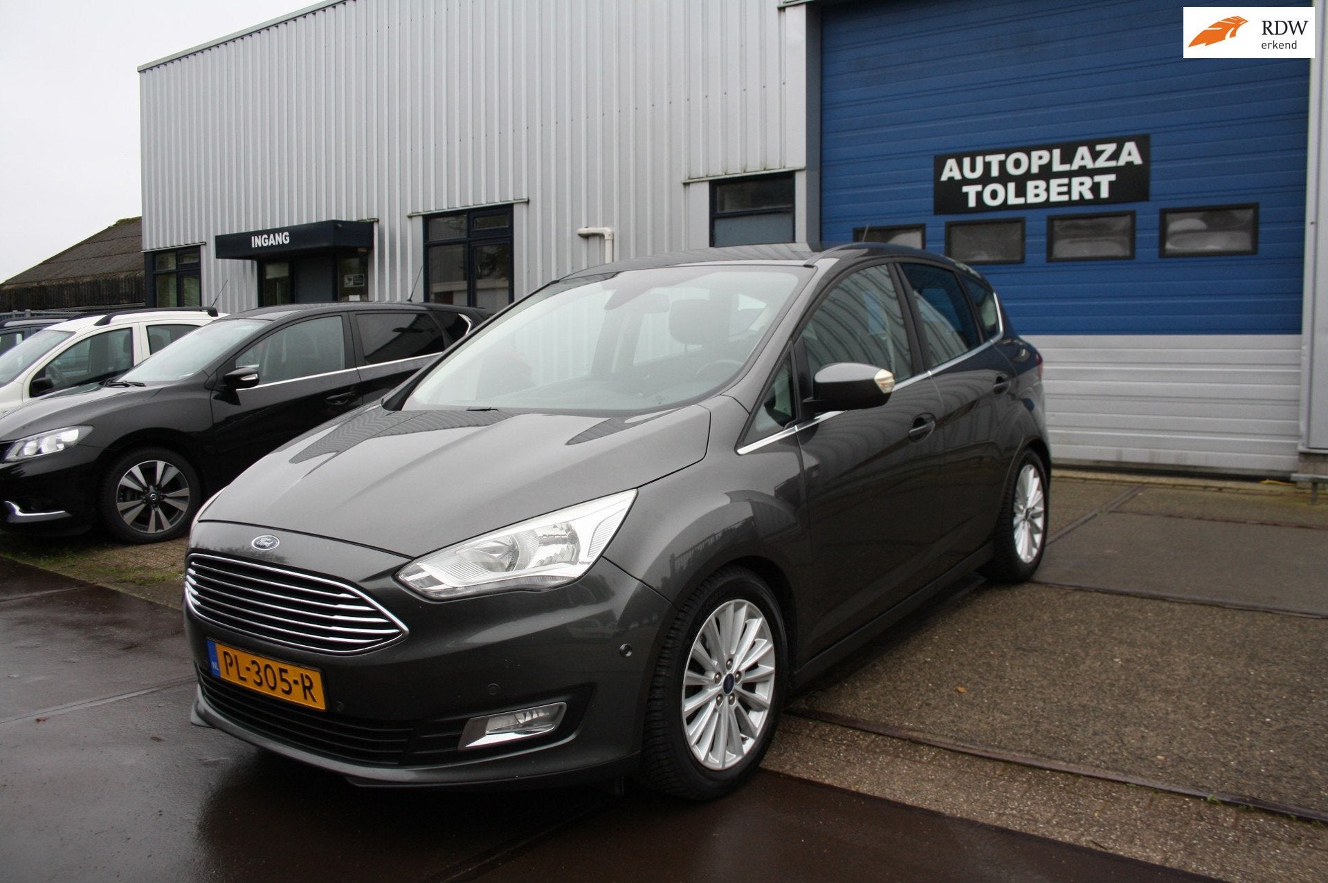 Ford C-Max 1.5 TDCi Titanium bj 2017 EX BPM, Auto's, Voorwielaandrijving, Stof, Gebruikt, 4 cilinders