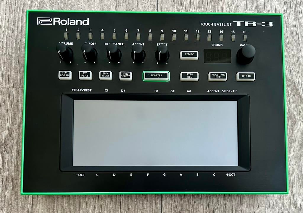 Roland TB-3 Touch Bassline ZGAN, Ophalen, Zo goed als nieuw, Overige aantallen, Roland