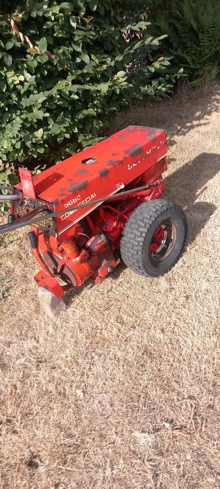 Gravely 5660 tuintrekker, Ophalen, Cirkelmaaier, Gebruikt, Gravely
