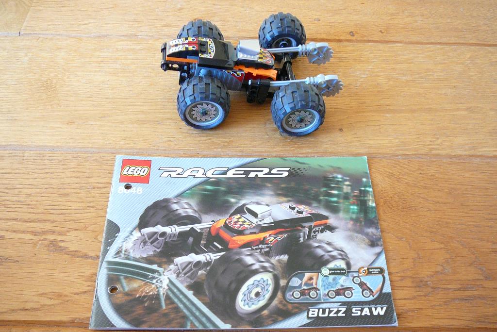 Lego Racers Buzz Saw 8648 / compleet /NIEUWSTAAT, Lego, Ophalen of Verzenden, Zo goed als nieuw, Racers