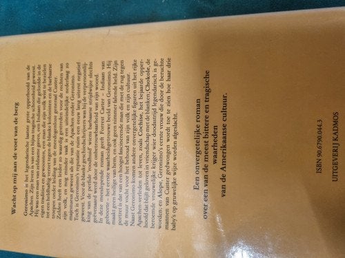 boek forrest carter wacht op mij, Ophalen of Verzenden