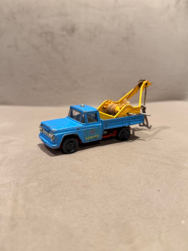 Vintage Siku V222 Ford F500 Service Takelwagen, Hobby en Vrije tijd, Ophalen of Verzenden, Gebruikt, Bus of Vrachtwagen