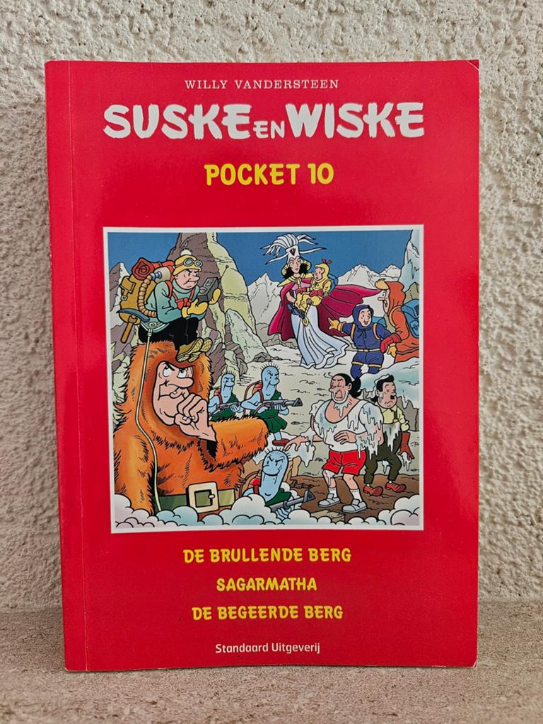 Suske en Wiske Pocket 10 - De Brullende Berg, Boeken, Stripboeken, Zo goed als nieuw, Eén stripboek, Ophalen of Verzenden