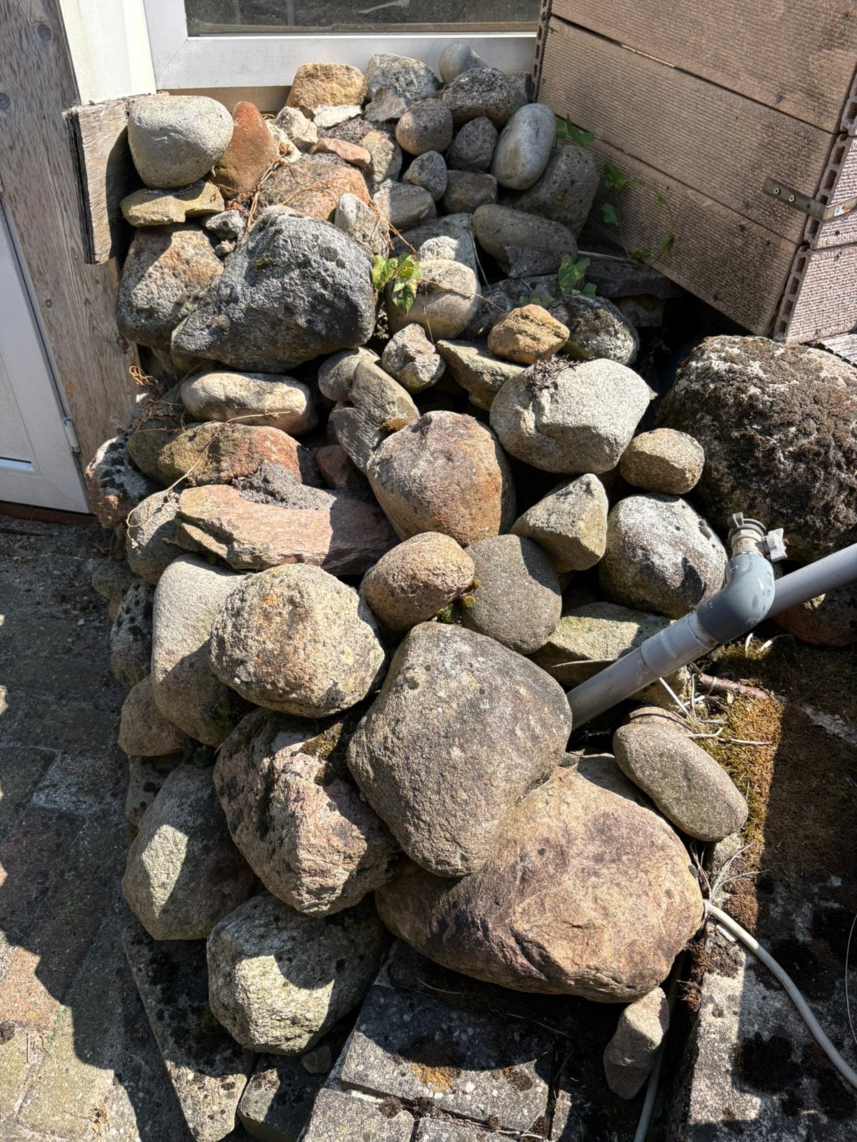 Veldkeien, Tuin en Terras, Grind, Keien en Split, Ophalen, Gebruikt, Kei