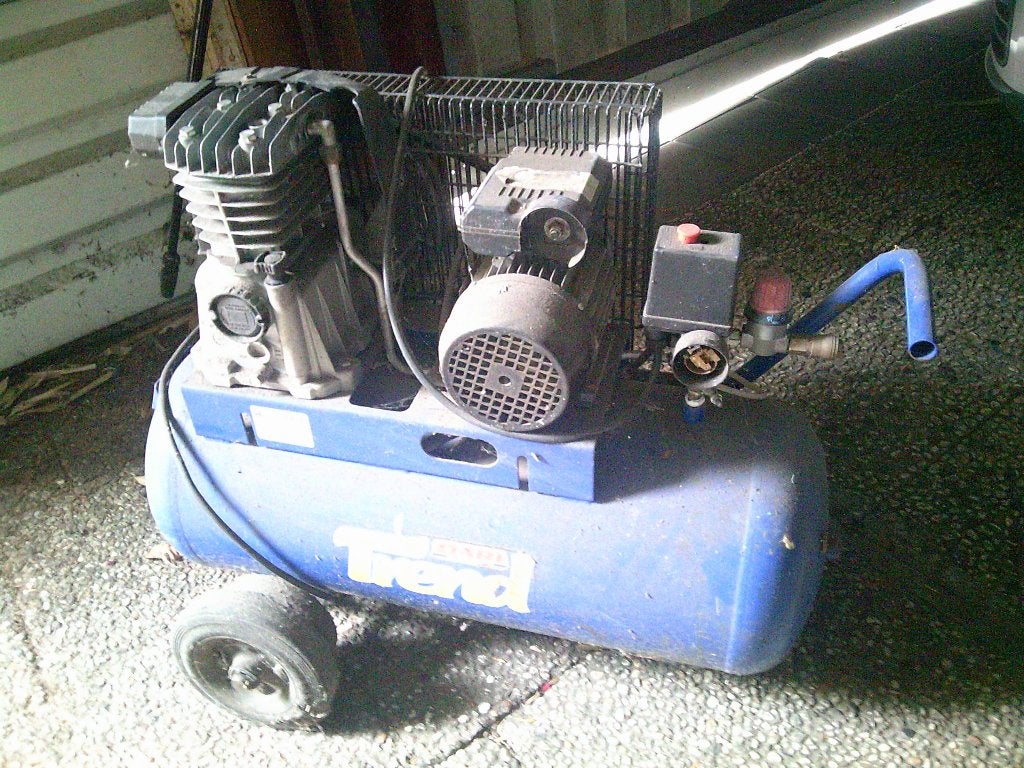 compressor, Ophalen, Gebruikt