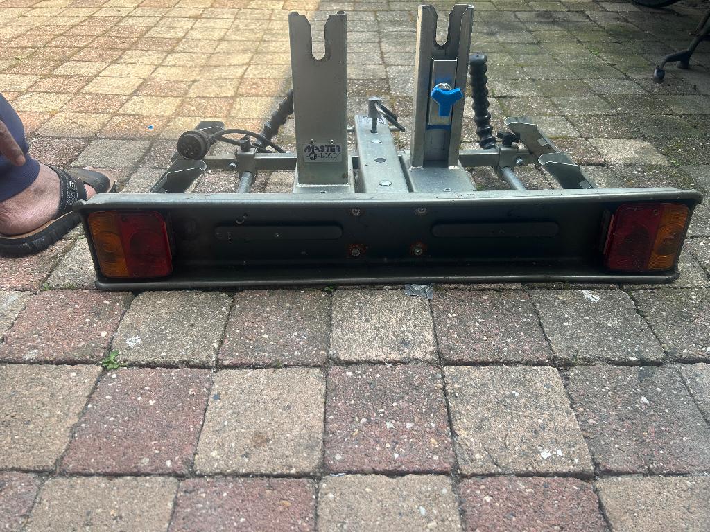 Fiets drager, Ophalen, Gebruikt