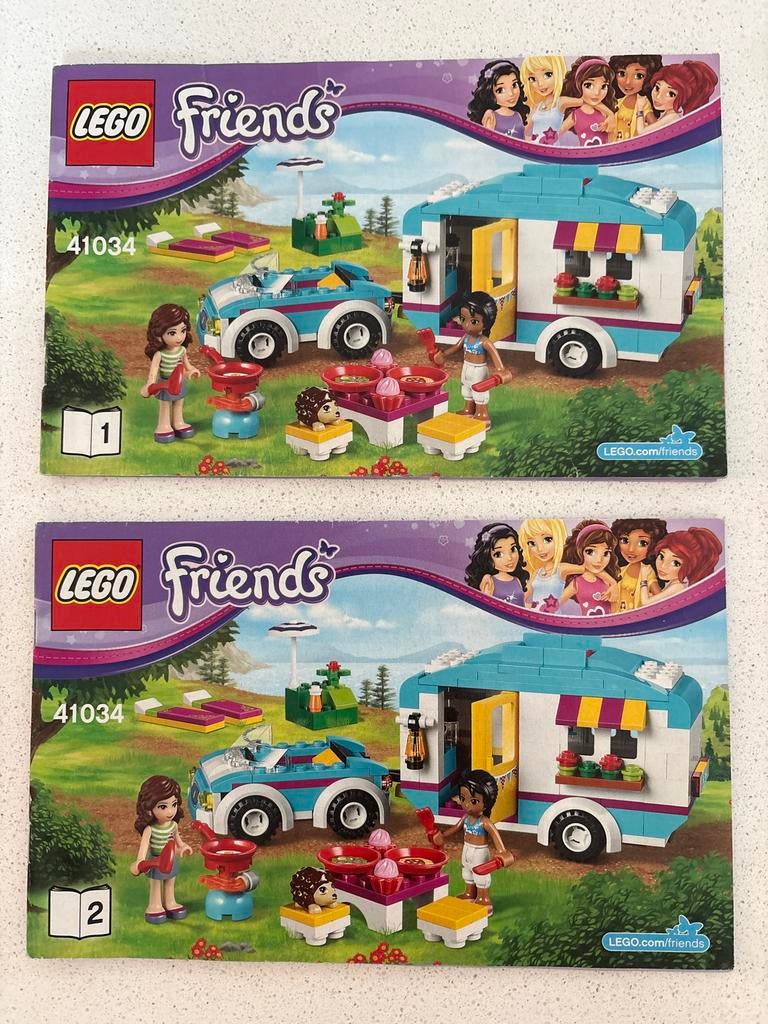 LEGO Friends 41034 Zomercaravan, Gebruikt, Lego, Friends, Ophalen of Verzenden