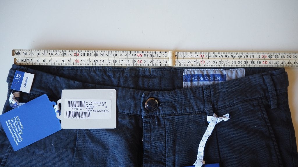 Jacob Cohen heren broek 34, Kleding | Heren, Broeken en Pantalons, Maat 52/54 (L), Blauw, Nieuw, Ophalen of Verzenden