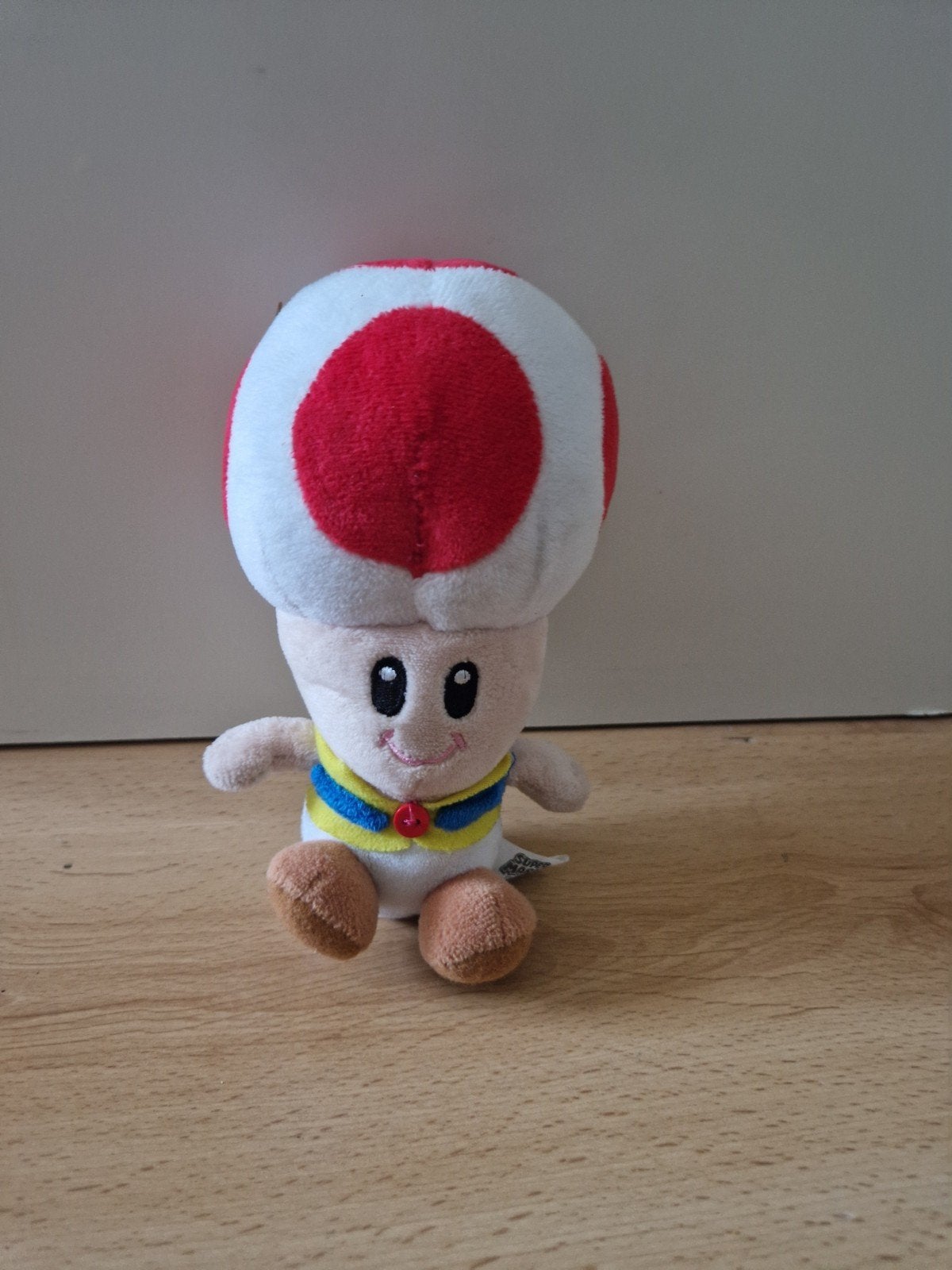 knuffel sanei san ei toad plush pluche zeldzaam super mario, Ophalen of Verzenden, Zo goed als nieuw, Overige typen
