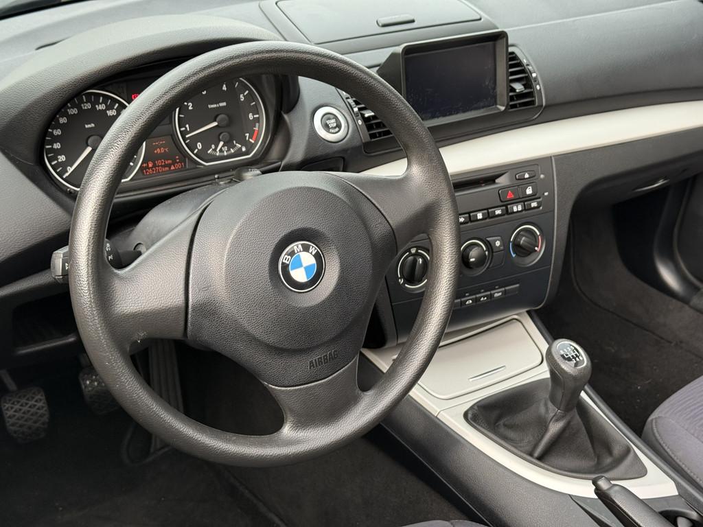 BMW 1 Serie Cabrio 118i Executive, Auto's, BMW, 1-Serie, Euro 5, Gebruikt, Zwart