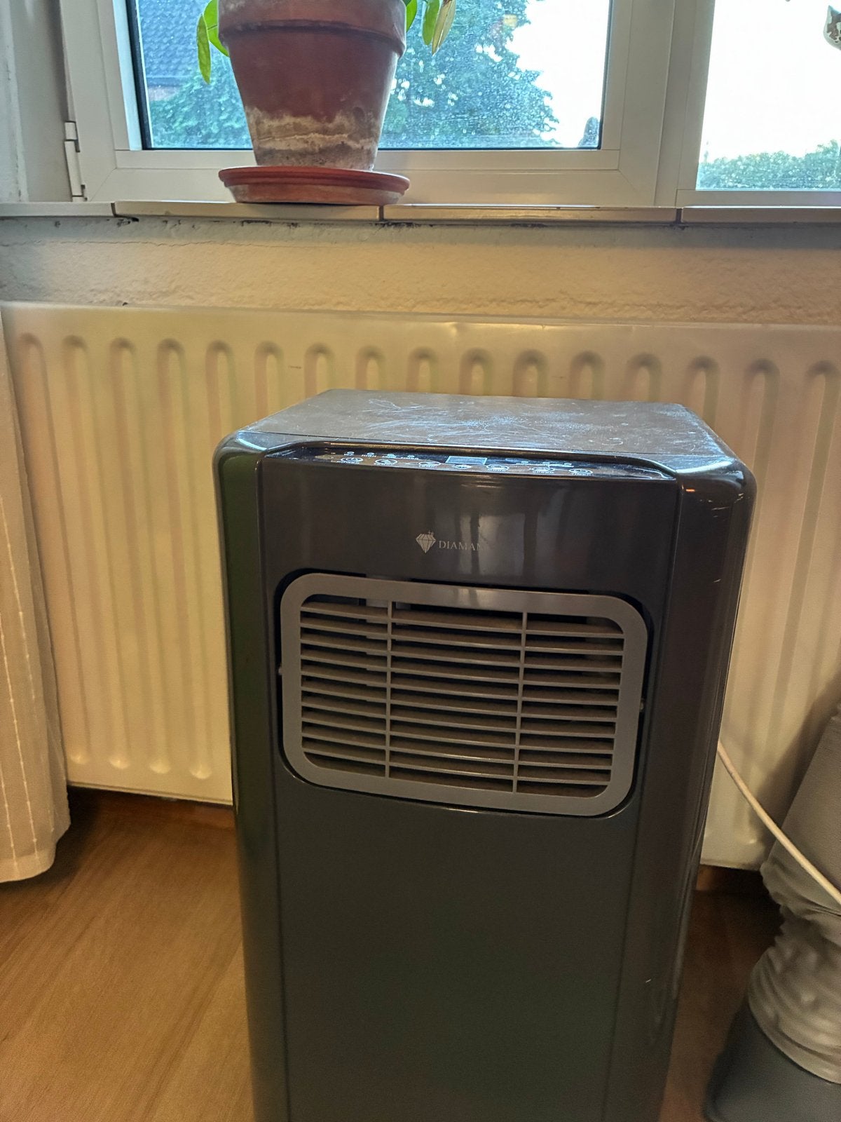 Diamant Mobiele Airconditioner - Koelen en Ontvochtigen, Ophalen, Gebruikt, Minder dan 60 m³, Timer
