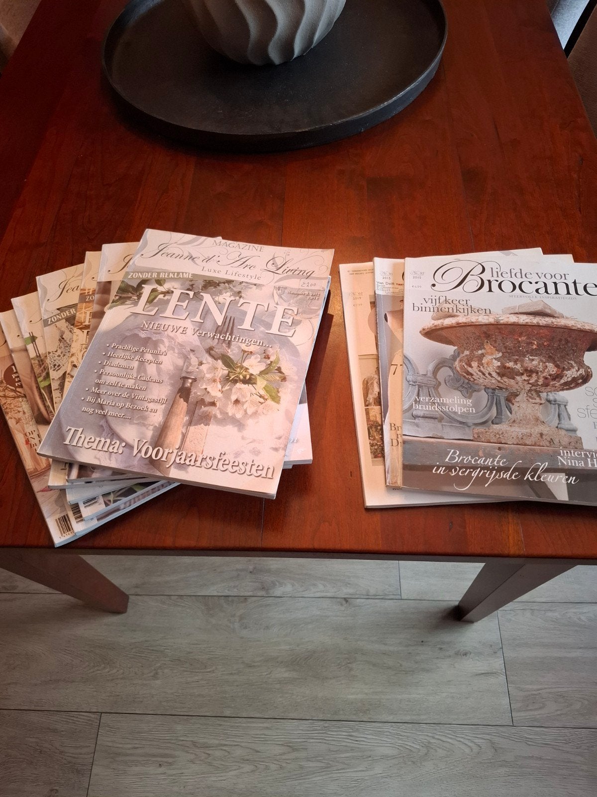 Jeanne d'Arc Living & Liefde voor Brocante tijdschriften, Boeken, Ophalen of Verzenden, Gelezen, Overige typen