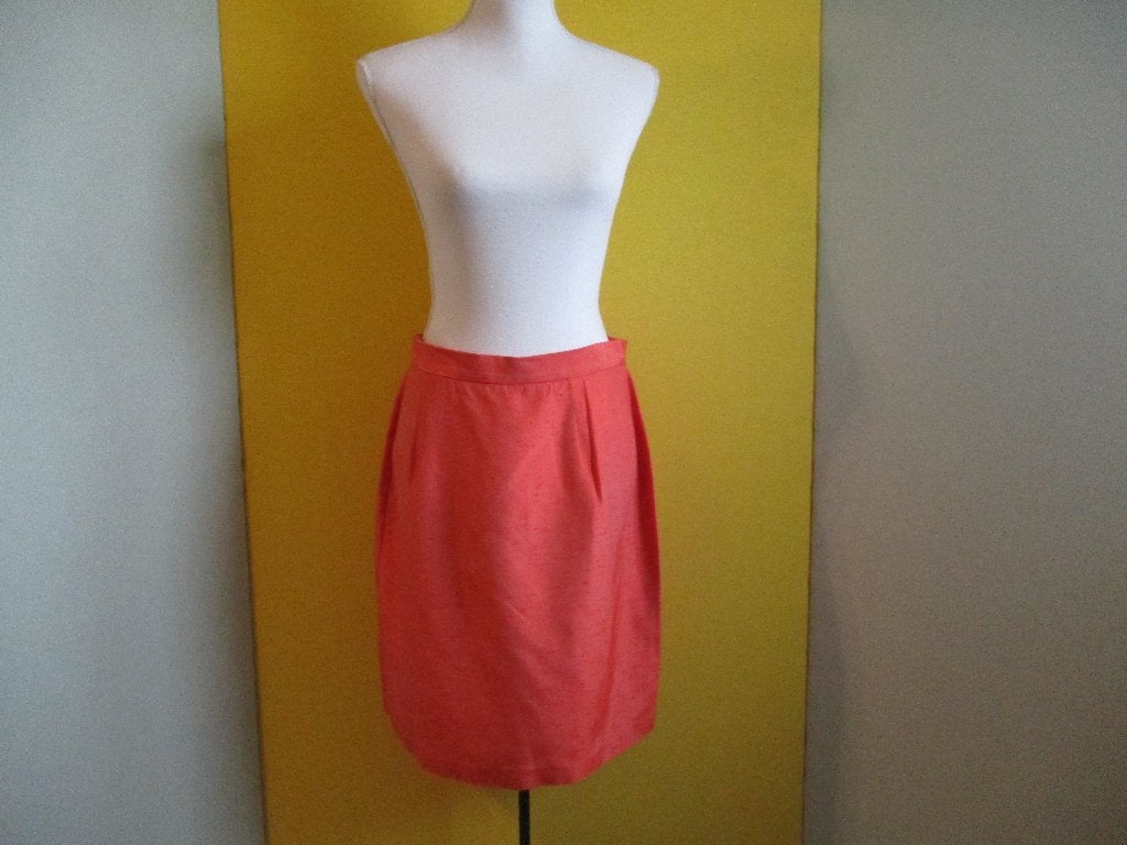 rok, Kleding | Dames, Rokken, Verzenden, Maat 42/44 (L), Oranje, Zo goed als nieuw