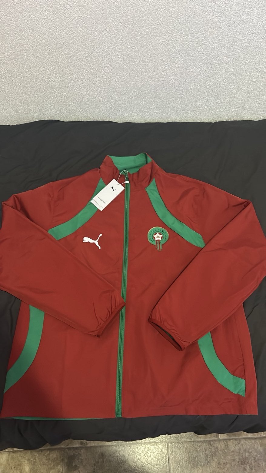 Puma marokko trainingsvest rode/groene editie, Ophalen of Verzenden, Nieuw, Rood, Voetbal