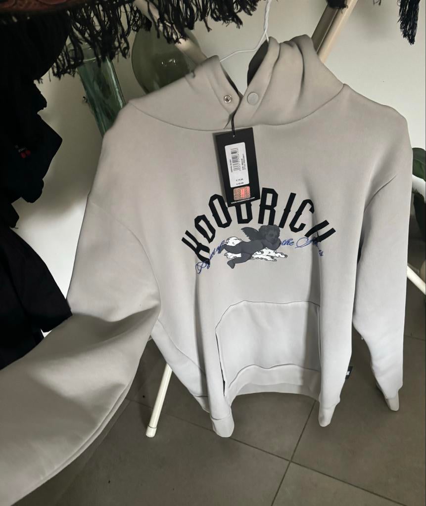 Hoodrich Empire Hoodie Grijs - Maat M, Ophalen of Verzenden, Nieuw