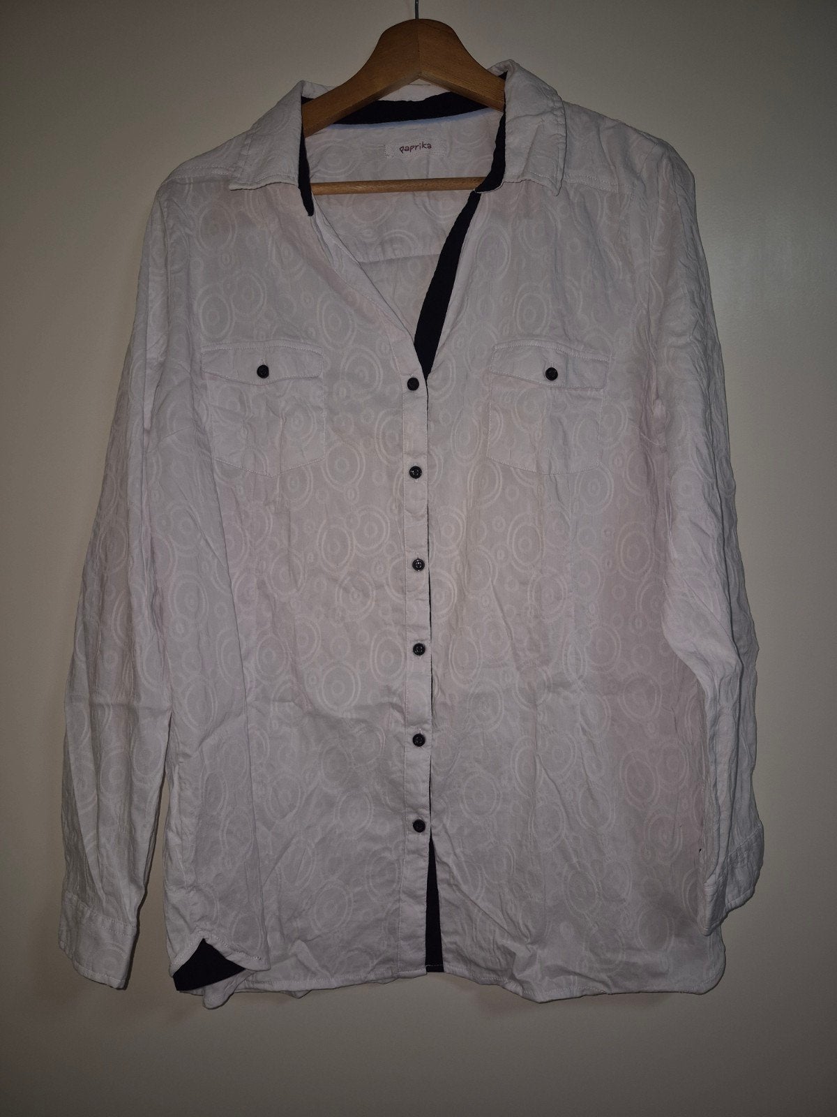 Blouse. Paprika. Nieuw. Wit, Ophalen of Verzenden, Nieuw, Maat 46/48 (XL) of groter, Wit