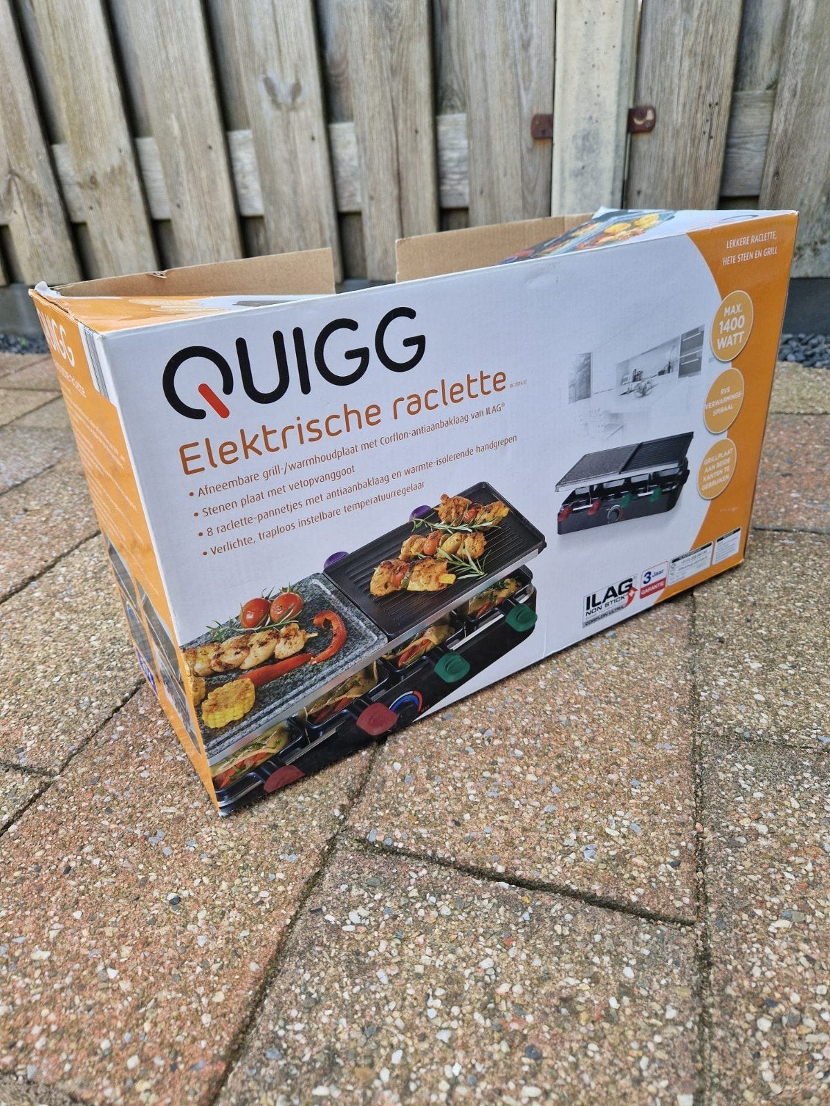 Elektrisch raclette, Ophalen, Nieuw, 4 t/m 7 personen