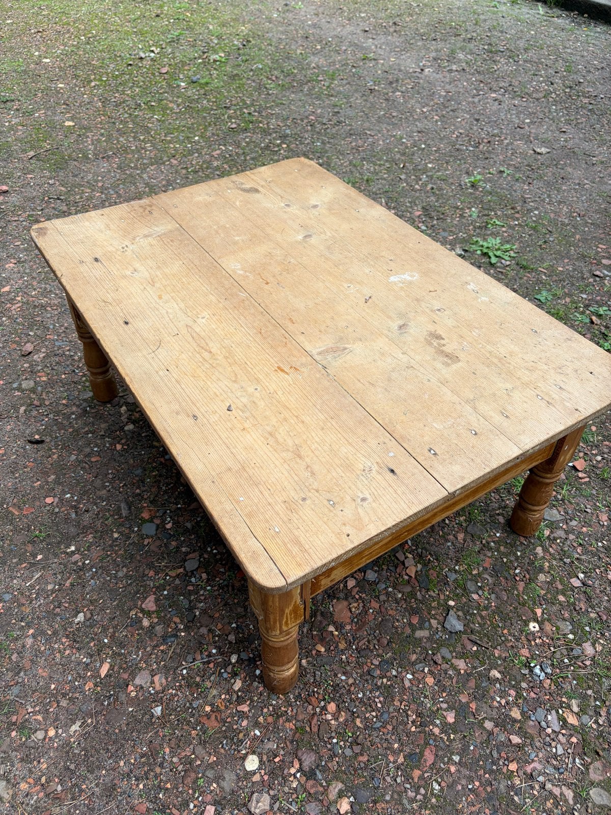 Rustieke grenen salontafel, Ophalen of Verzenden