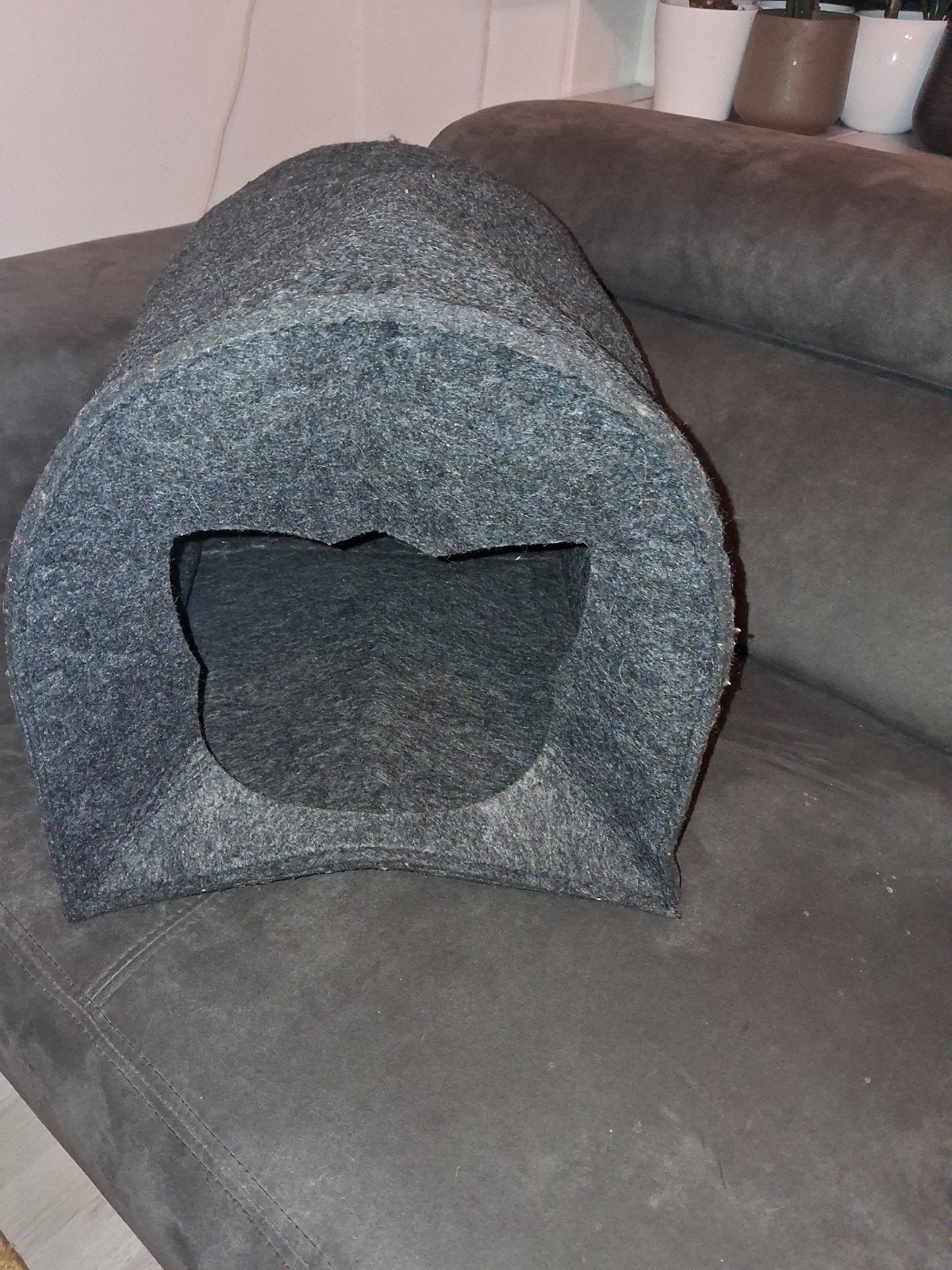 Nieuw Katten Huisje van Vilt., Ophalen of Verzenden, Nieuw, Vilt