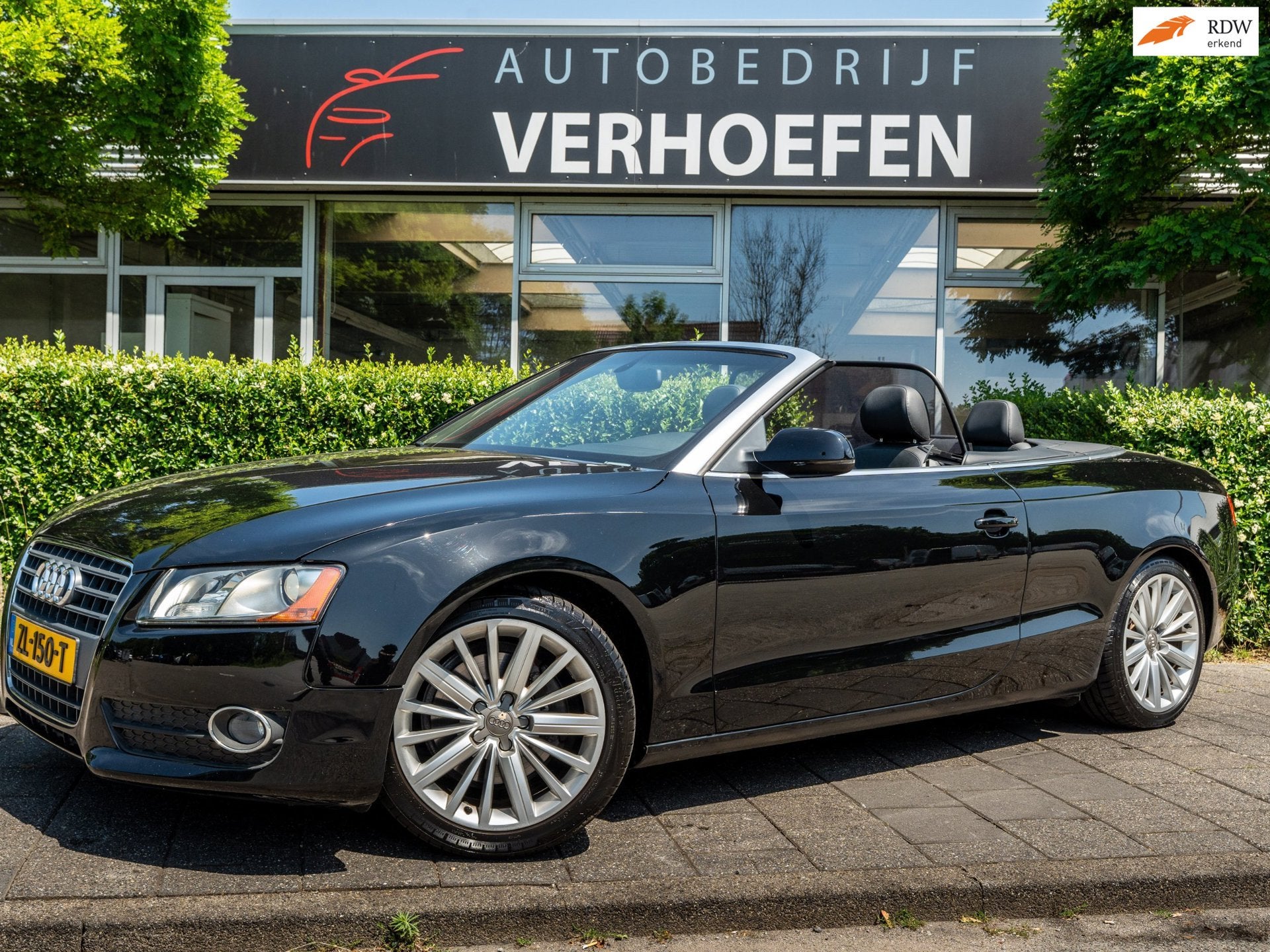 Audi A5 Cabriolet 2.0 TFSI quattro Pro Line S | AUTOMAAT | A, Auto's, Automaat, Gebruikt, Zwart, 4 cilinders