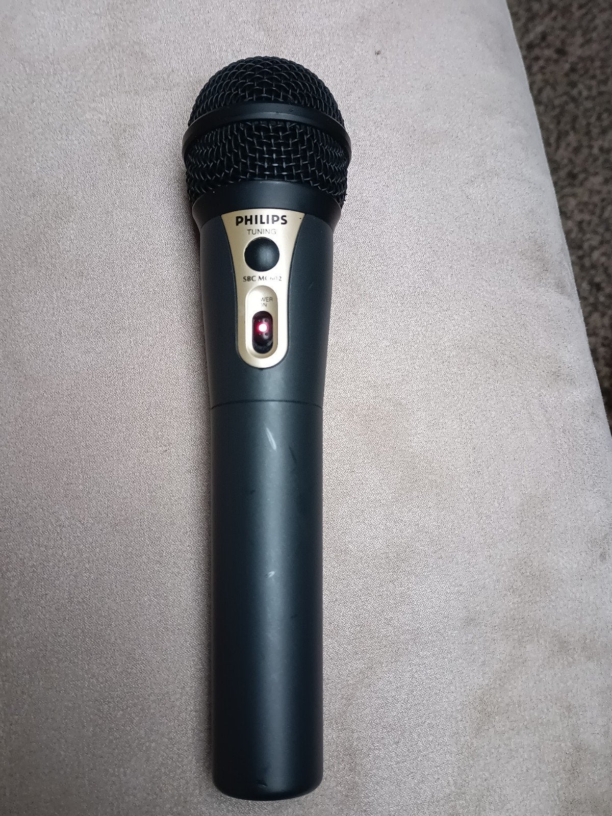 Philips SBC MC602 Microfoon - Zangmicrofoon, Ophalen, Gebruikt, Zangmicrofoon