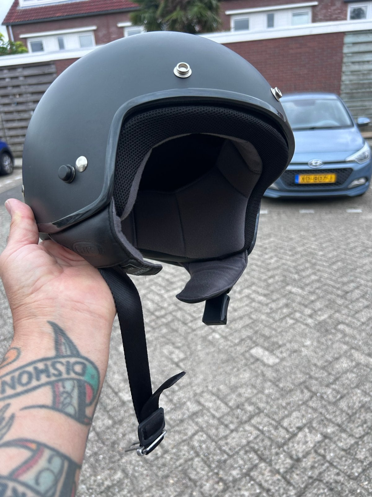 HJC FL-22 Motorhelm - Zo goed als nieuw (XL), Motoren, Kleding | Motorkleding, Ophalen of Verzenden, Tweedehands, Heren