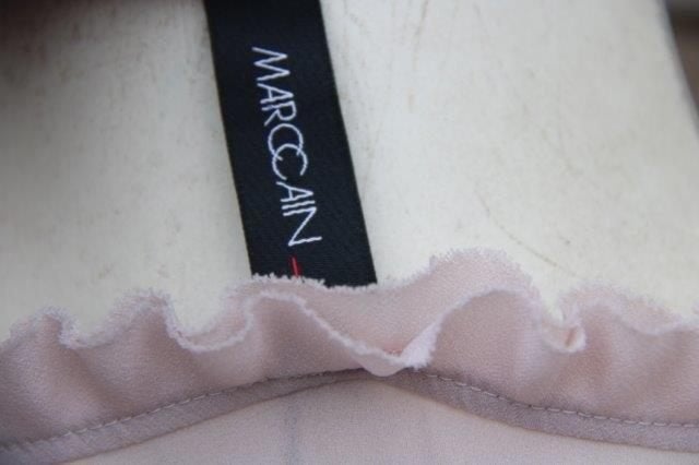 Jurk zacht rose Marccain mt N2 (S) Vaste prijs AANBIEDING, Ophalen of Verzenden, Zo goed als nieuw, Knielengte, Roze