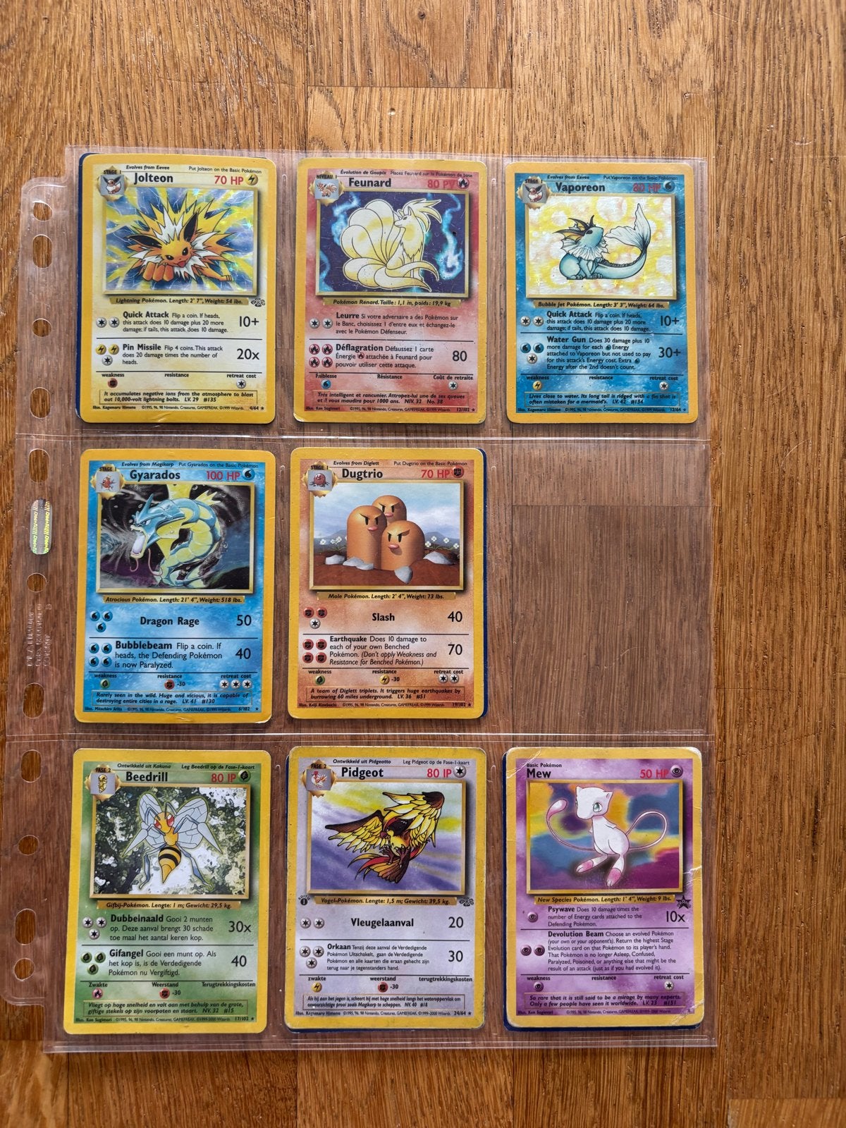 Pokémon kaarten Vintage collectie, Ophalen of Verzenden, Gebruikt, Meerdere kaarten