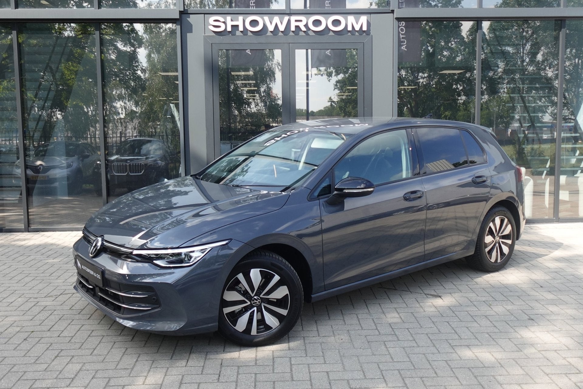 Volkswagen Golf 1.5 eTSI Goal edition CARPLAY ACC PDC NAVI C, Auto's, Voorwielaandrijving, Zwart, 150 pk, Leder en Stof