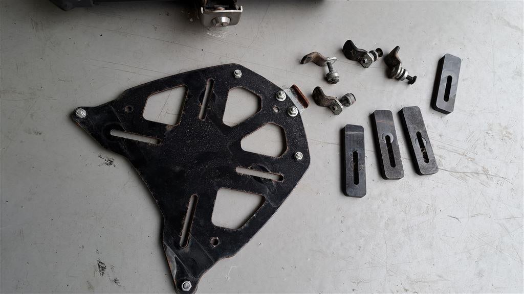 koffer 1 BMW 1 R1200GS R1250GS LC SW motech topkofferrek ada, Ophalen of Verzenden, Gebruikt