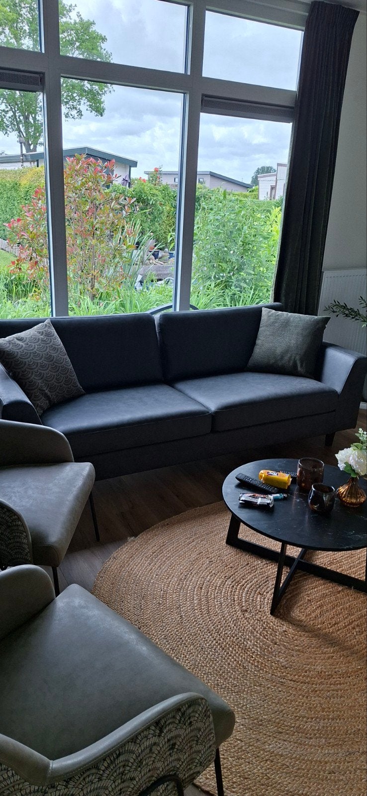 Stijlvolle fauteuils en bankstel - Zo goed als nieuw, Huis en Inrichting, Stoelen, Ophalen, Twee, Zo goed als nieuw, Modern