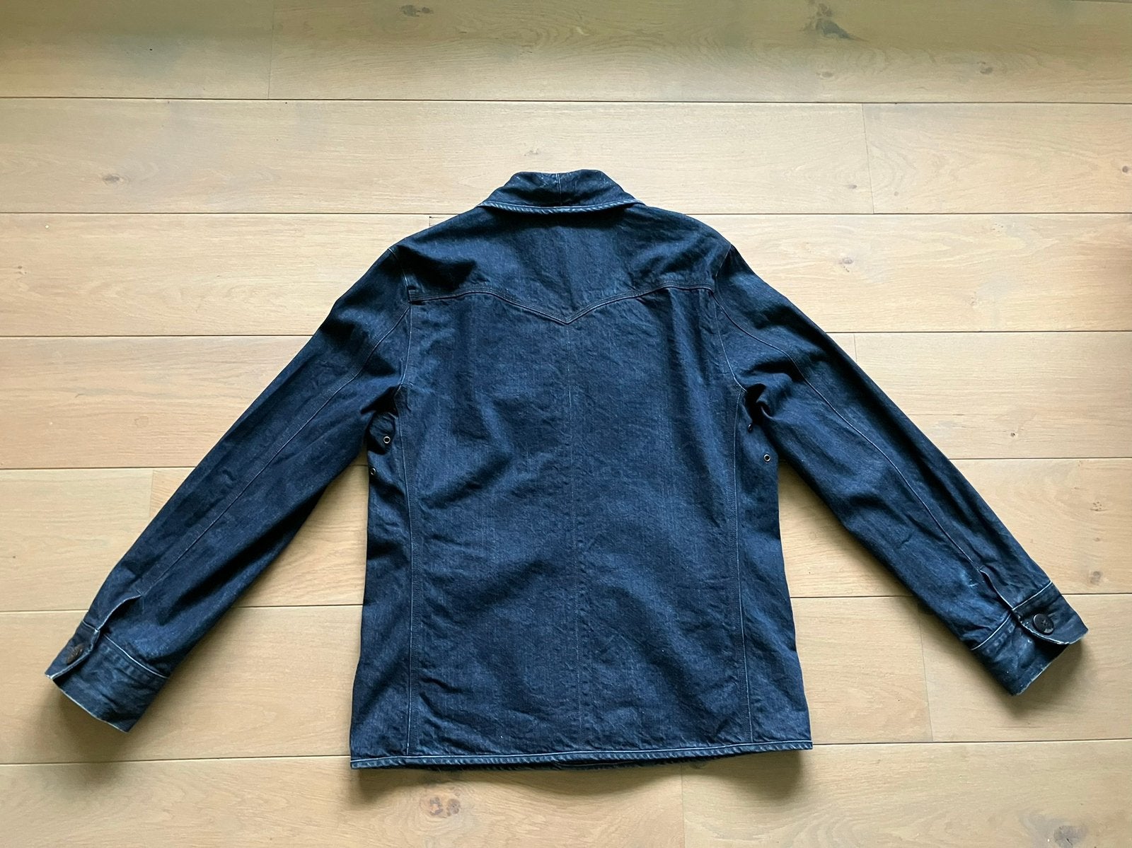 Spijkerjas Levi’s, Ophalen of Verzenden, Gedragen, Maat 42/44 (L), Blauw