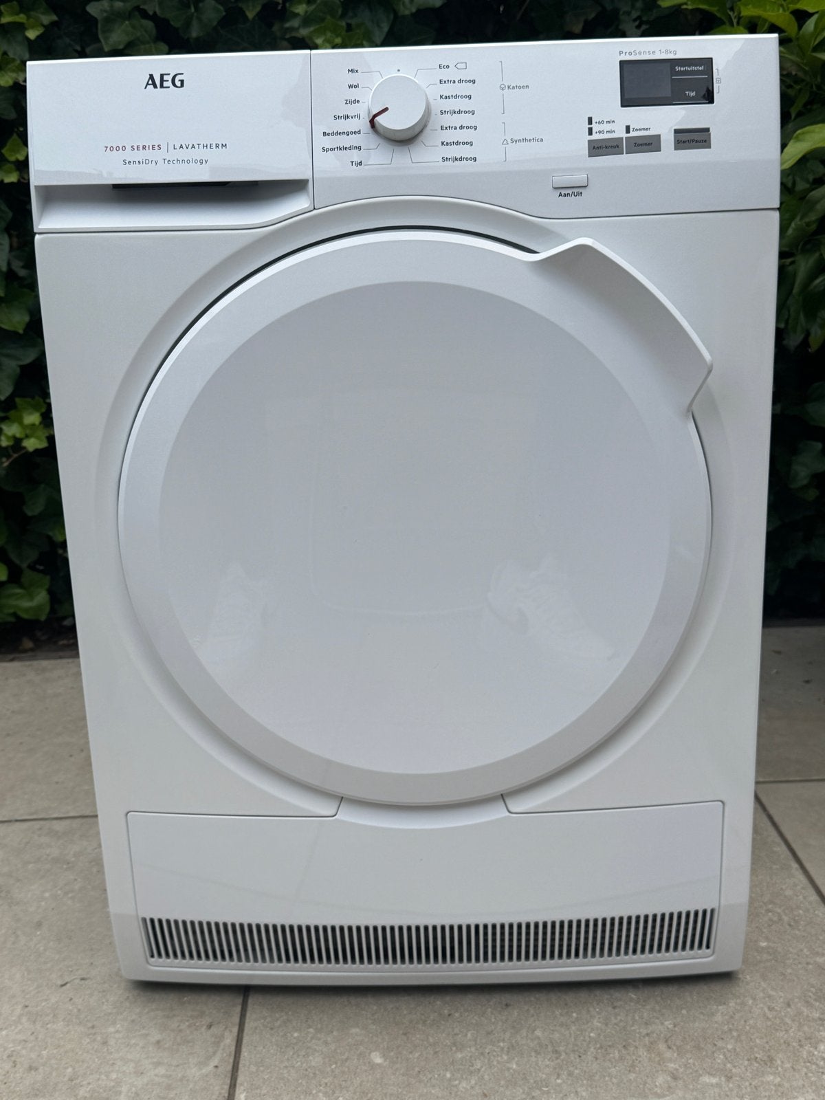 AEG Lavatherm 7000 Series  T7DBKLEVE Warmtepompdroger, Witgoed en Apparatuur, Wasdrogers, Ophalen, 8 tot 10 kg, Zo goed als nieuw