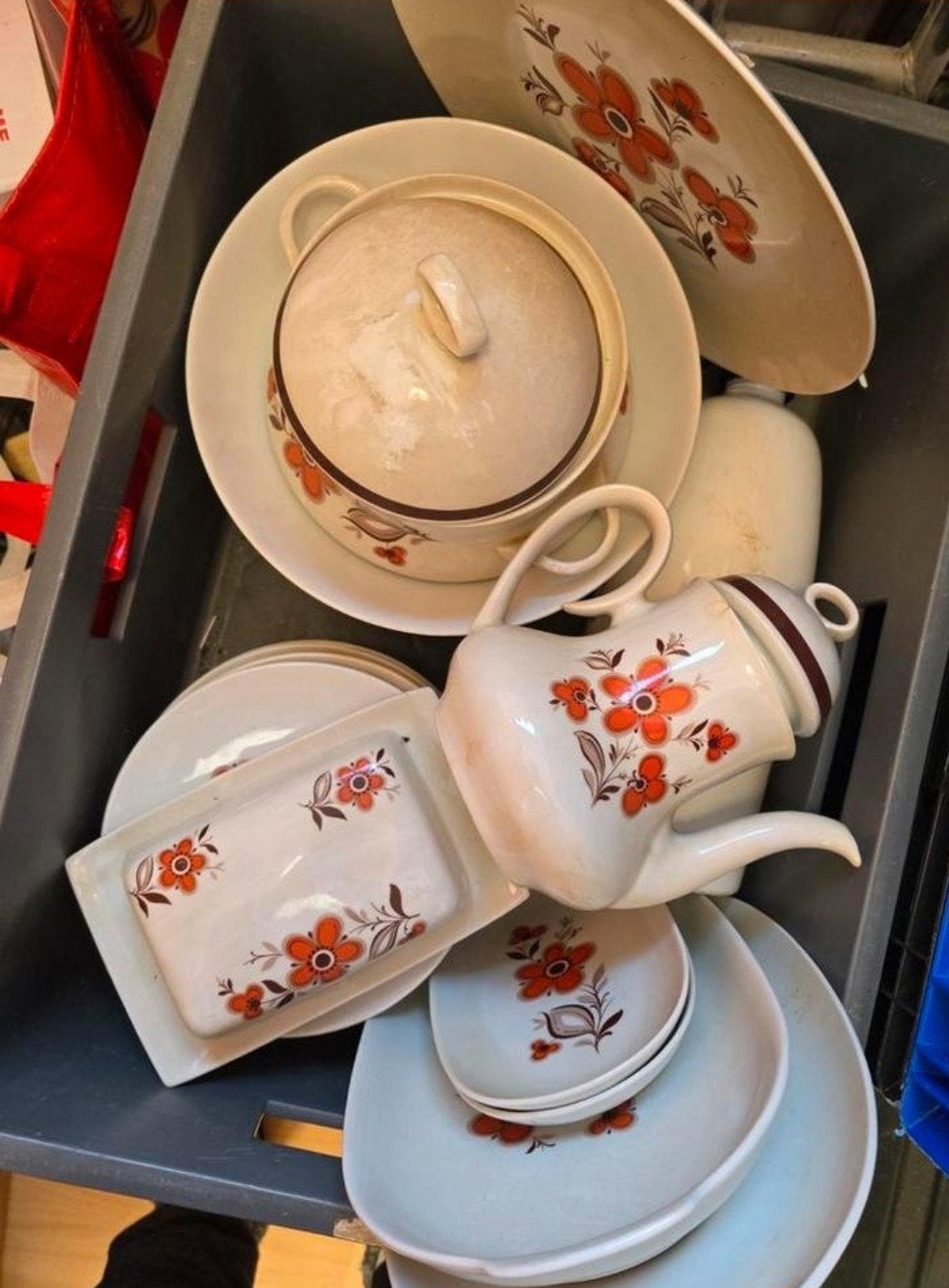 Vintage service, Ophalen
