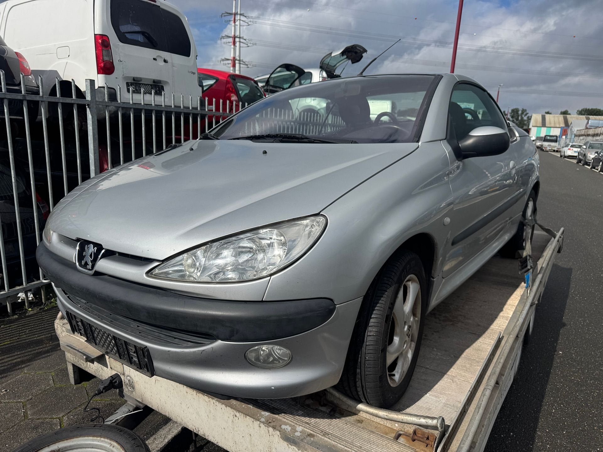 Peugeot 206 CC 1.6-16V 2001 veel onderdelen voorradig, Gebruikt, -, -, Ophalen of Verzenden