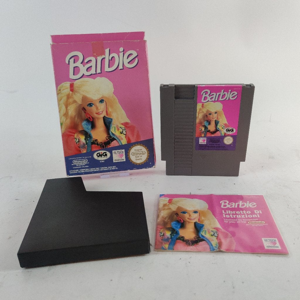 Barbie NES Compleet (ita) || Nu voor maar € 79.99, Spelcomputers en Games, Games | Nintendo NES, Avontuur en Actie, Gebruikt, 1 speler