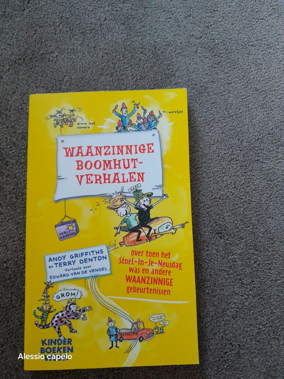 Waanzinnige Boomhut Verhalen - Andy Griffiths, Boeken, Ophalen of Verzenden, Gelezen, Andy Griffiths en Terry Denton, Fictie algemeen