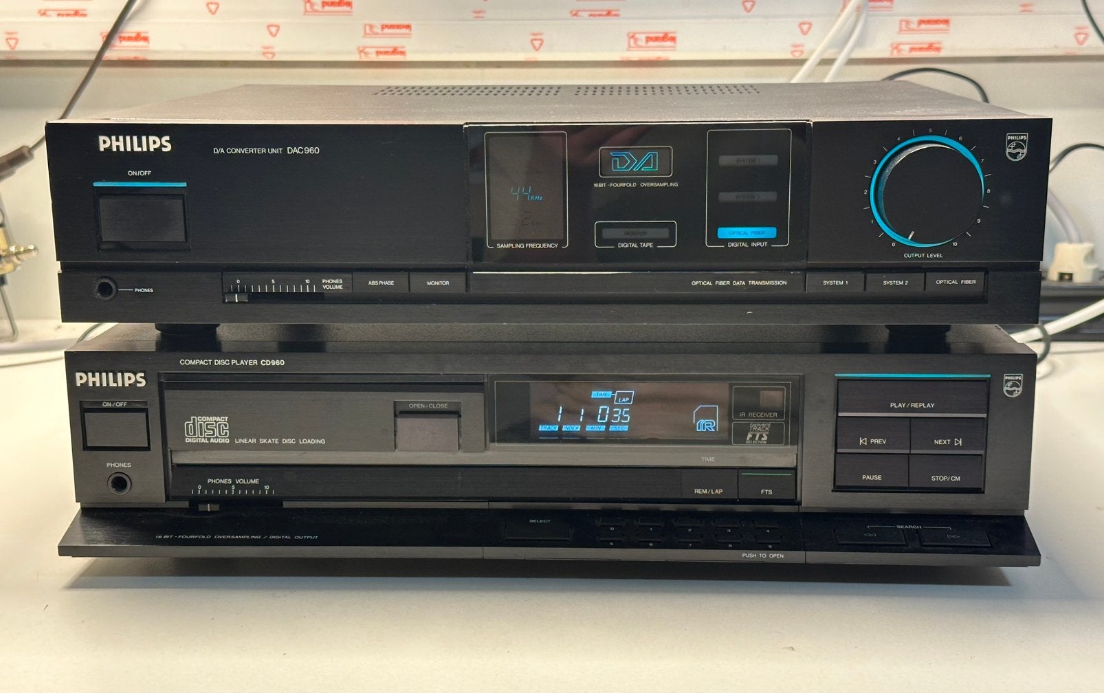 Philips CD960 + DAC960, Ophalen, Refurbished, Philips