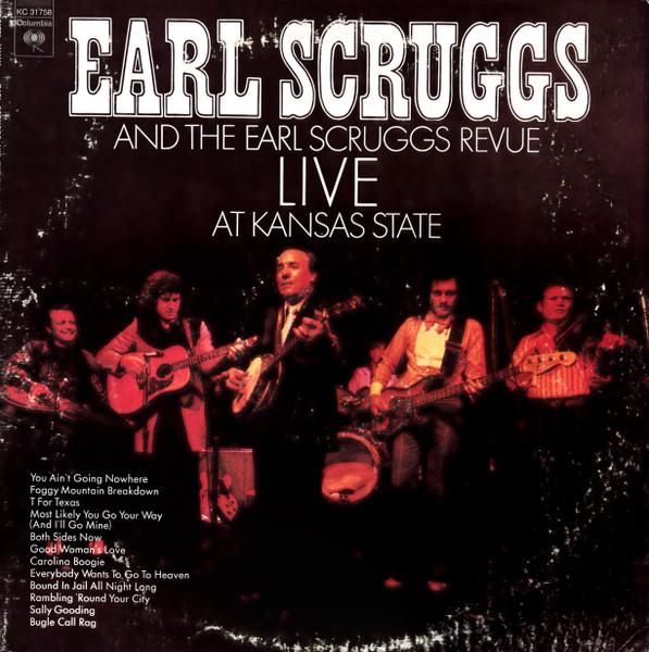 Earl Scruggs – Live At Kansas State, Ophalen of Verzenden, Gebruikt, 12 inch