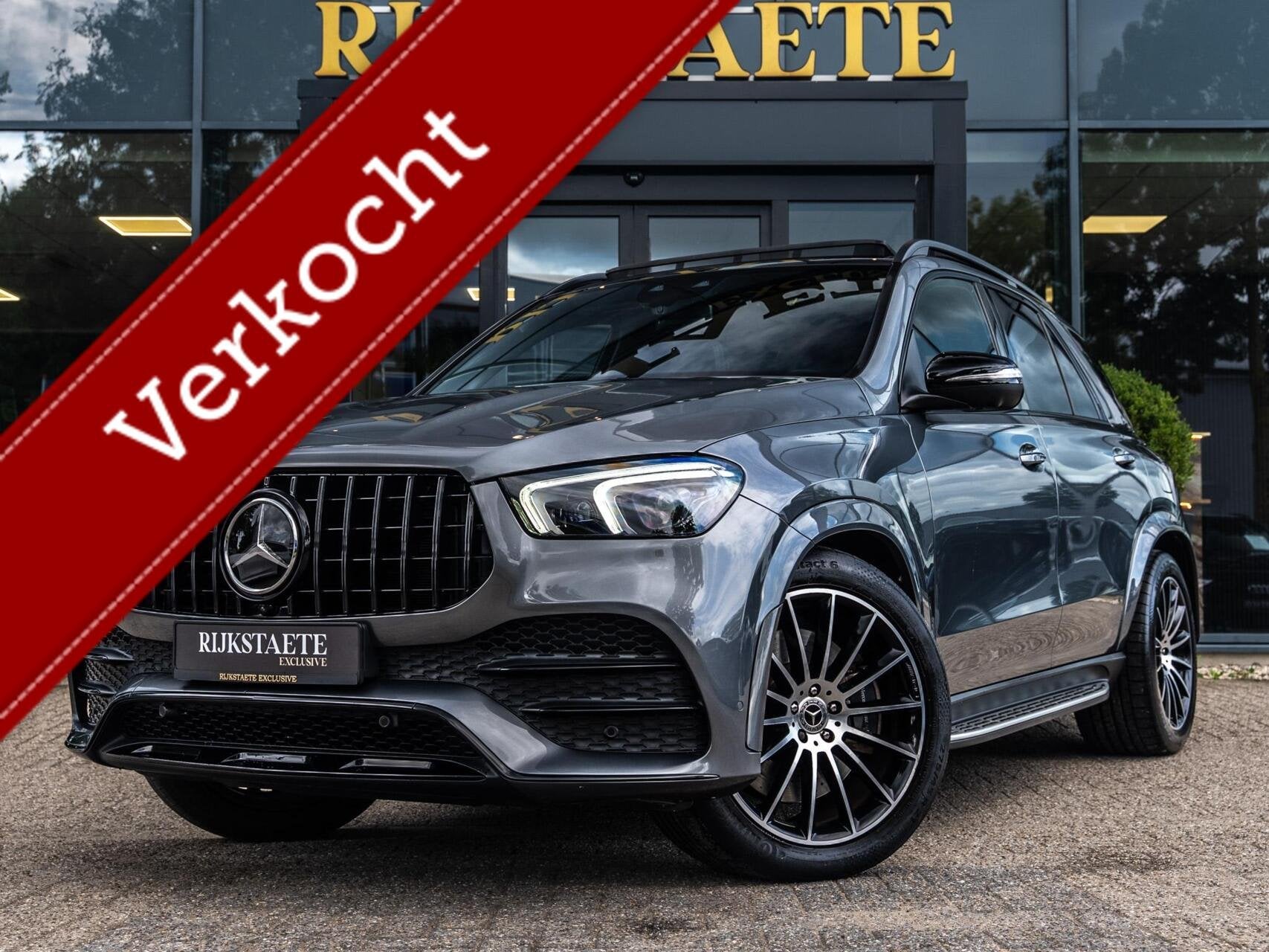 Mercedes GLE-klasse 350 e 4MATIC Premium AMG|PANO|INCL BTW, Auto's, Automaat, Dealer onderhouden, Gebruikt, 4 cilinders