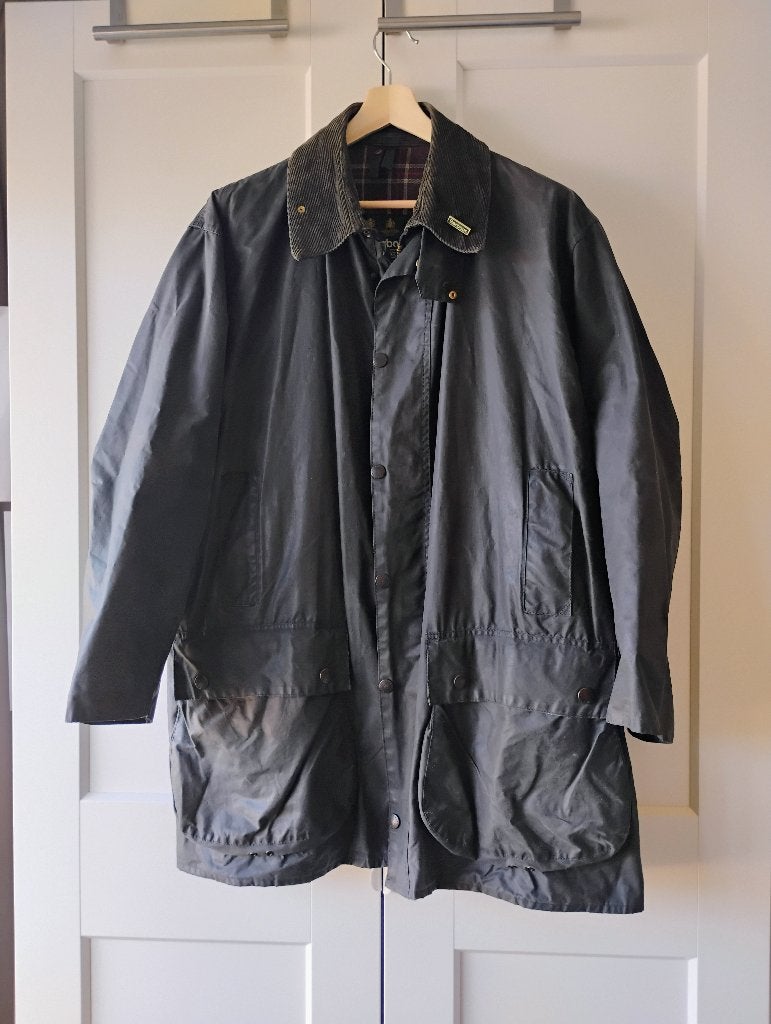 Barbour Border C46 / 117 cm, Kleding | Heren, Jassen | Winter, Maat 52/54 (L), Barbour, Blauw, Ophalen of Verzenden