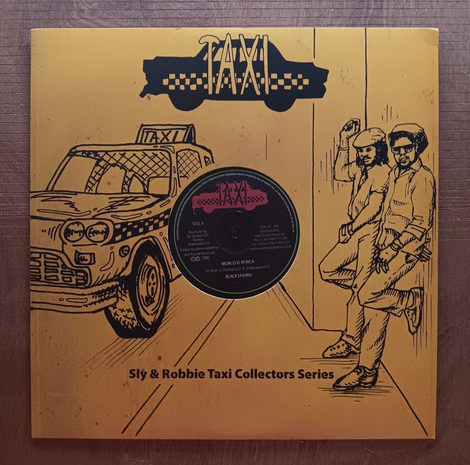 Black Uhuru - World is Africa - Roots Reggae Dub Vinyl, Ophalen of Verzenden, Zo goed als nieuw, 12 inch, Overige genres