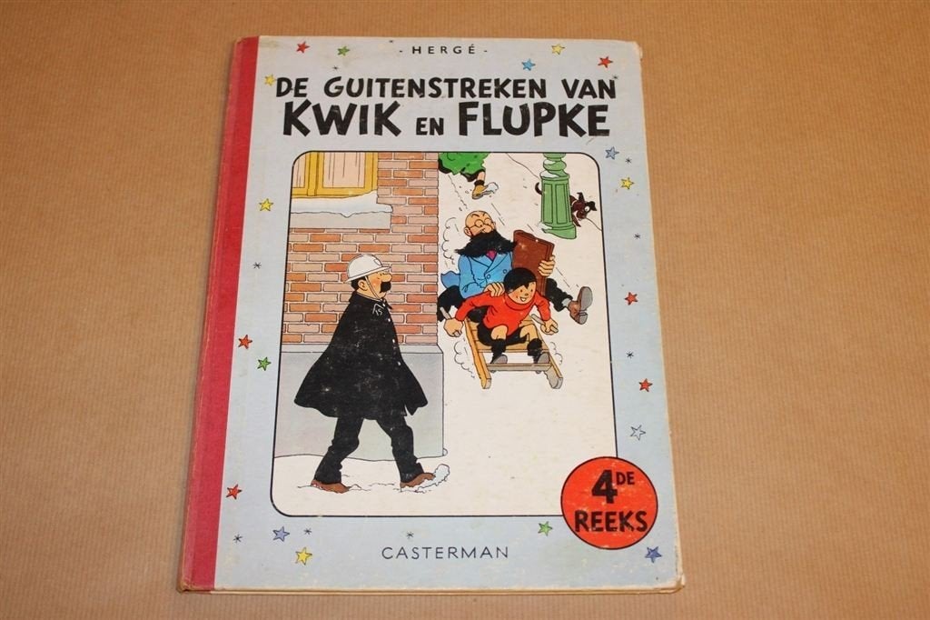 De guitenstreken van Kwik en Flupke - 4de reeks 1952, Boeken, Eén stripboek, Ophalen of Verzenden, Gelezen