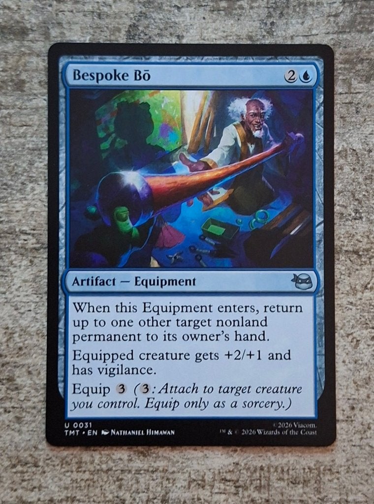 Bespoke Bō - Magic the Gathering, Verzenden, Gebruikt, Losse kaart