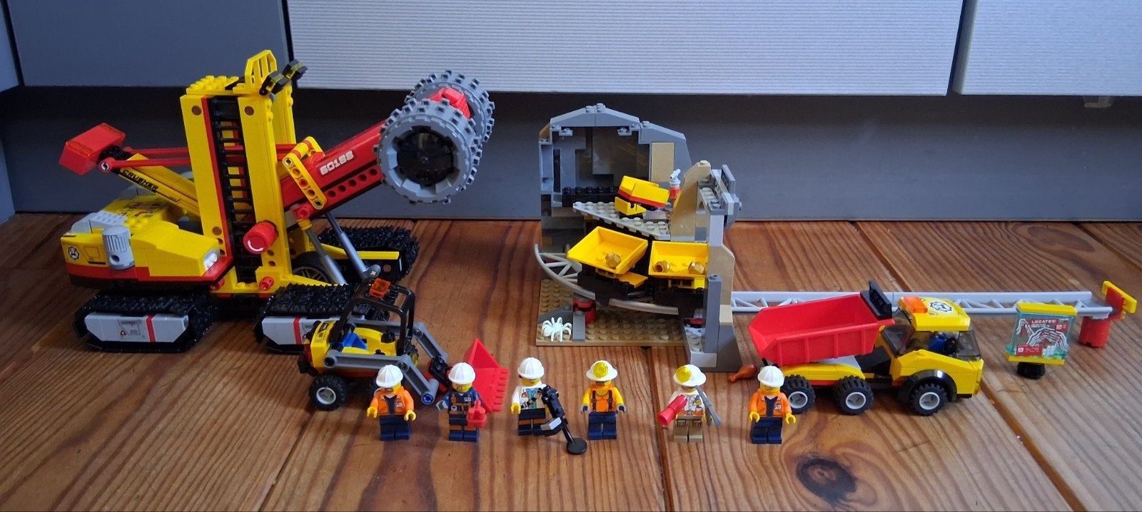 lego city 60188 Mijnbouw locatie met voertuigen grote set, City, Lego, Ophalen of Verzenden, Zo goed als nieuw