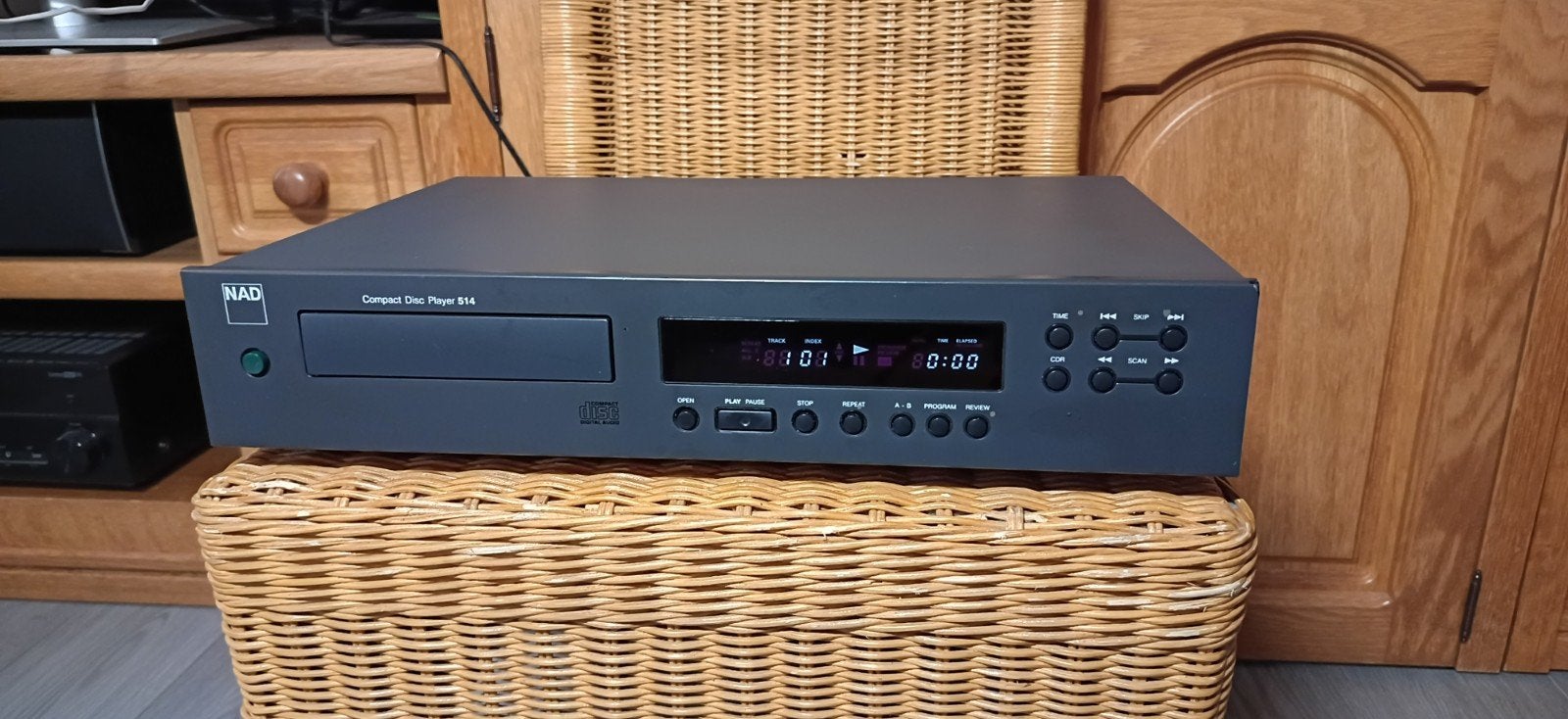 NAD CD 514 Gereviseerd, Ophalen of Verzenden, Refurbished, Overige merken