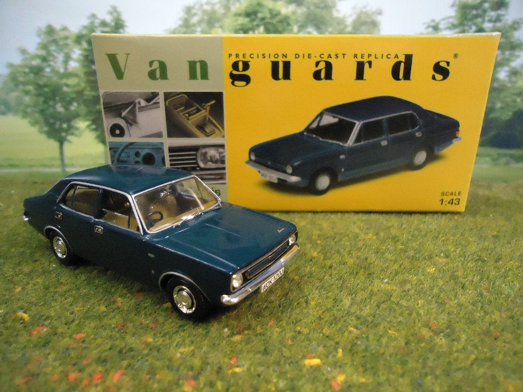 1/43 Morris Marina - Vanguards teal blue, Ophalen of Verzenden, Zo goed als nieuw, Auto, Overige merken