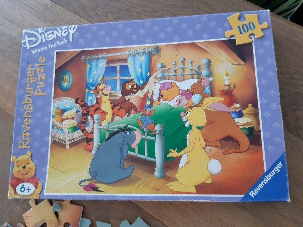 DISNEY PUZZEL, WINNIE THE POOH, 100 STUKS, Ophalen of Verzenden, Meer dan 50 stukjes, Zo goed als nieuw