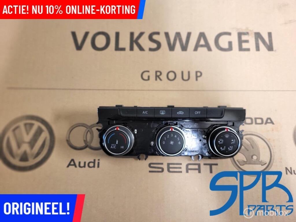 VW GOLF 7 Climatronic paneel 5G0907426T CLIMATE CONTROL UNIT, Gebruikt, Volkswagen, Ophalen of Verzenden, Volkswagen