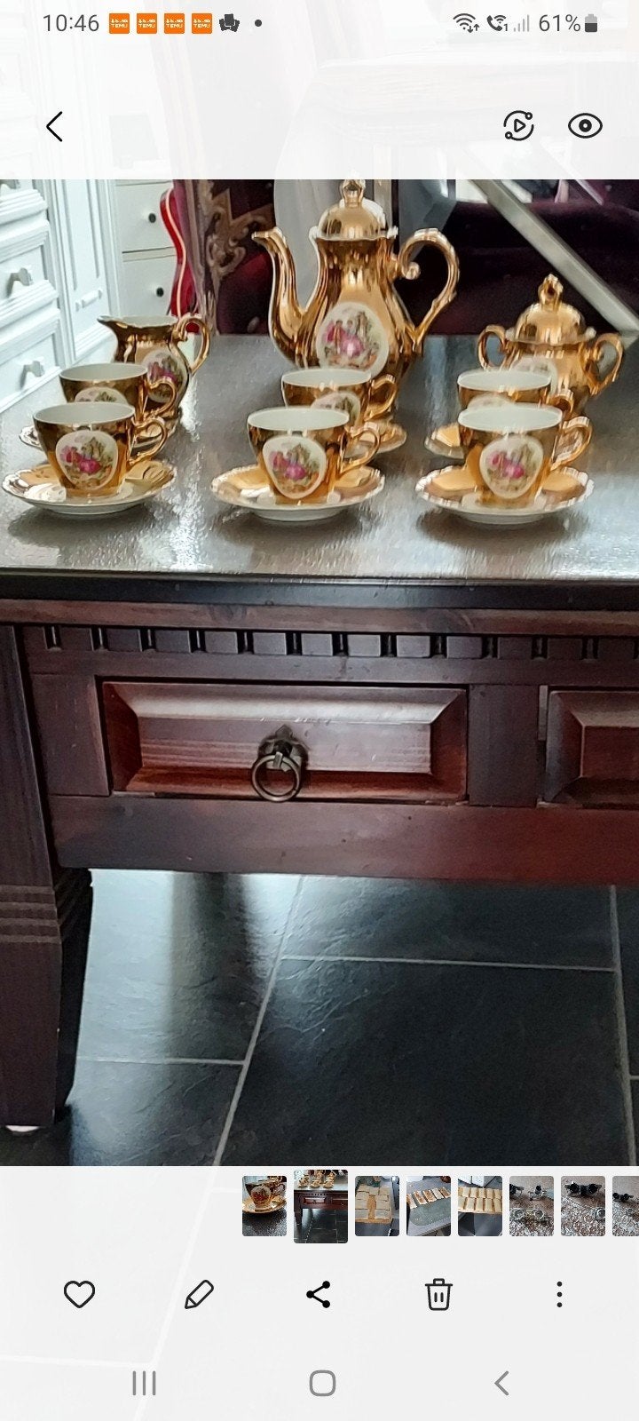 Servies, Ophalen of Verzenden, Zo goed als nieuw, 25 tot 50 cm